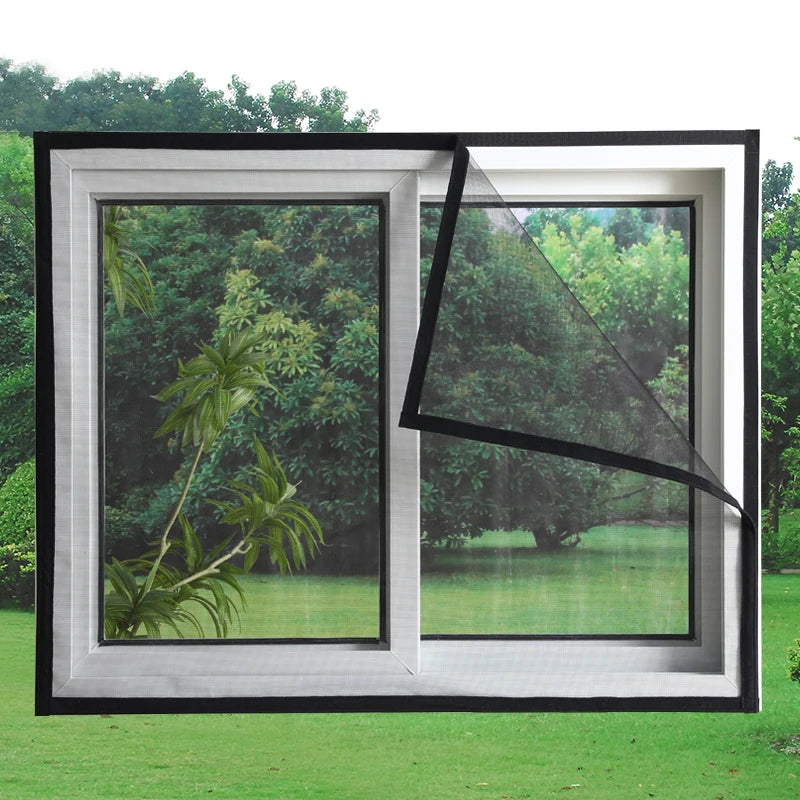 Anpassbares Mückenschutzgitter für Fenster