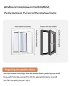 Magnetisches Insektenschutzgitter für Fenster