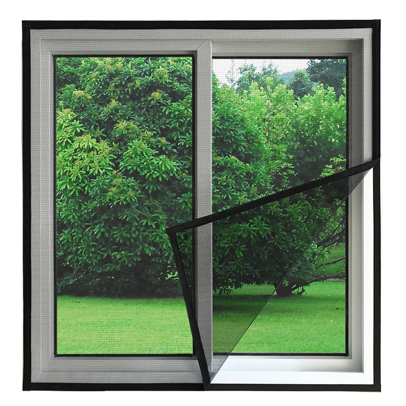 Anpassbares Mückenschutzgitter für Fenster