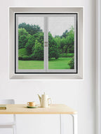 Anpassbares Mückenschutzgitter für Fenster