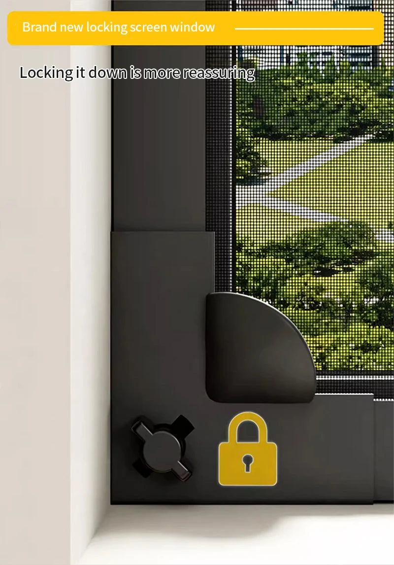 Magnetisches Insektenschutzgitter für Fenster