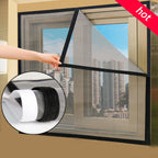 Anpassbares Mückenschutzgitter für Fenster