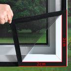 Anpassbares Mückenschutzgitter für Fenster